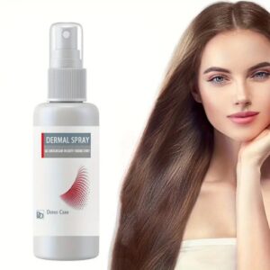 Dermal Spray Hair Care Essential Oil, Fast-Acting Hair Strengthening Formula With Keratin, Caffeine, And Ginseng, Natural Beauty Care Essence For All Hair Types
