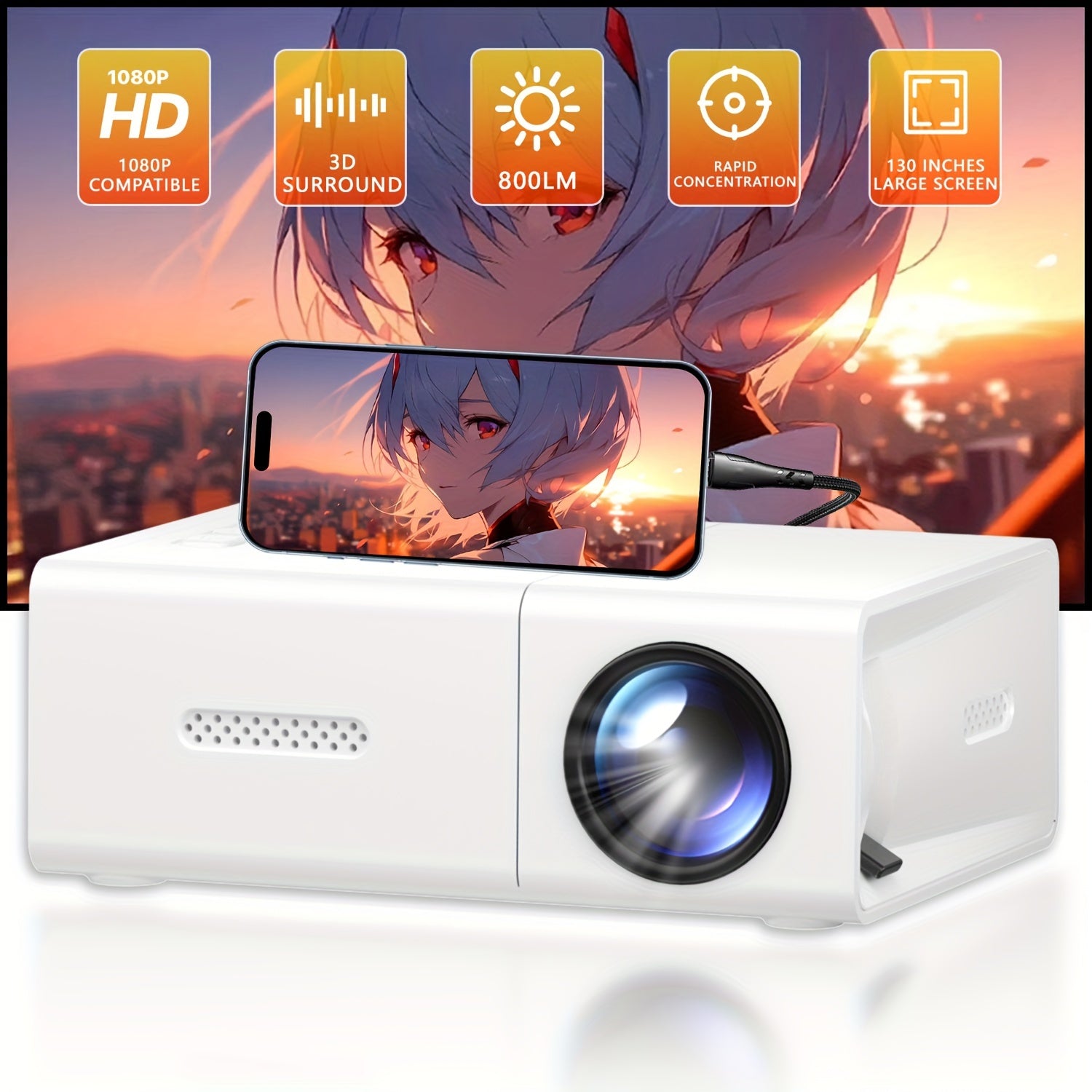 Mini LED Projector 4K - Image 2