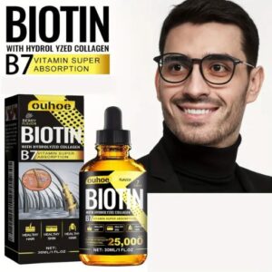 Ouhoe Biotin Hair Treatment Oil – Moisturizing & Rejuvenating (30ml)