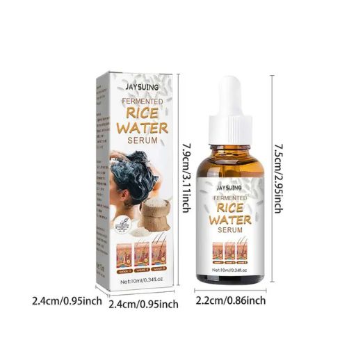 Rice Water Hair Essence Spray - Gloosy Hair, Moisturizes Hair Scalp, Hair Care Product - Image 3