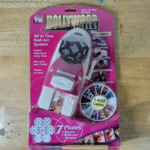 Brand New Inventel Hollywood Nails All In One Nail Art System Kit As Seen On TV