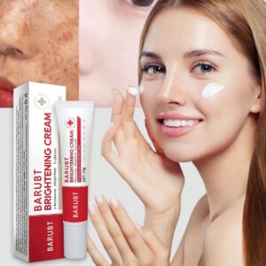 BARUBT Skin Lightening Cream, Freckle Removal Cream - Removes Skin Pigmentation, Dark Spots, Melasma, Acne Residue, Enhances Skin Radiance
