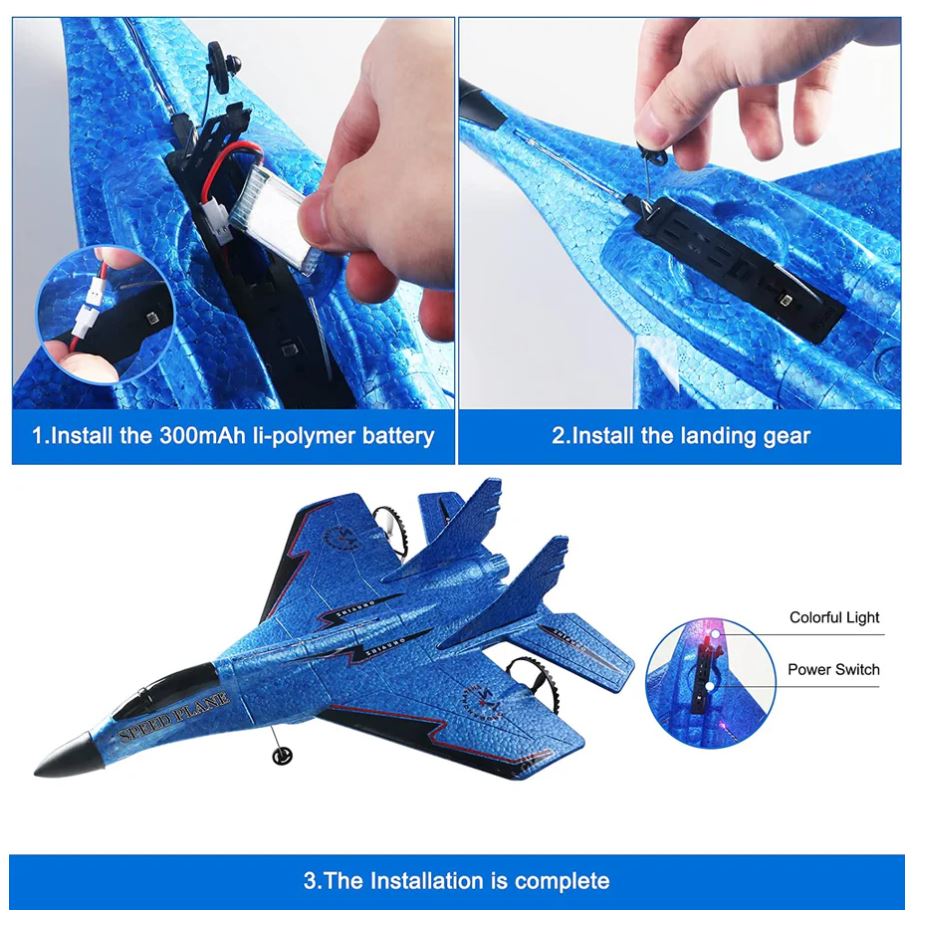 Remote Control Airplane SKU: WB-SA1395 - Image 3
