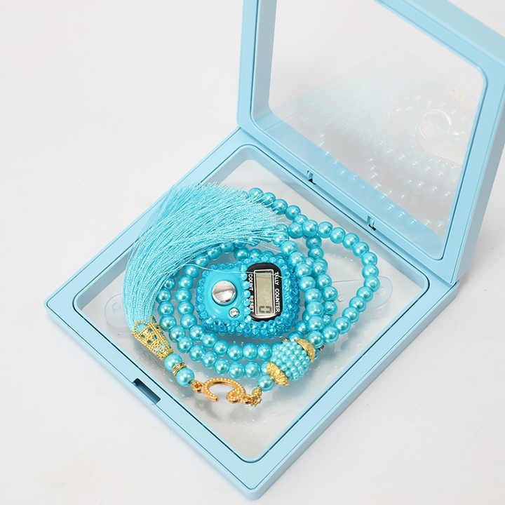 Beads Prayer Tasbeeh with Digital Tally Counter - Image 2
