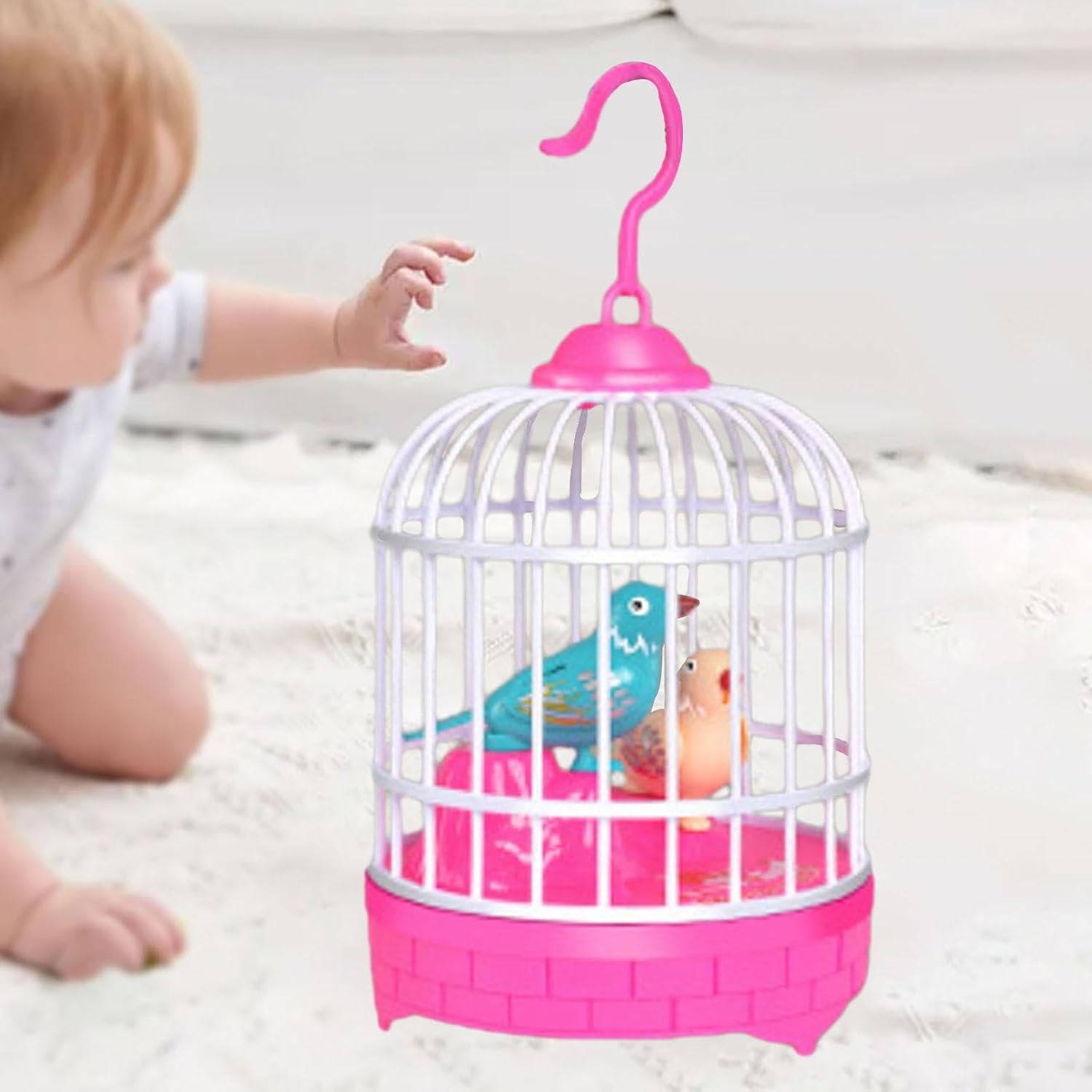 Electric Sound Activated Bird Cage - Image 3