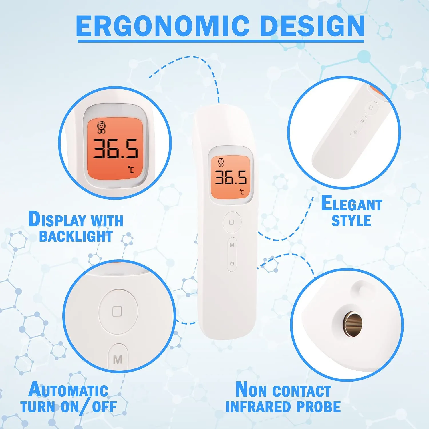 Digital Forehead Thermometer - Image 2